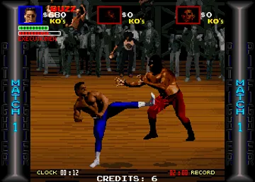 Pit Fighter (rev 3) screen shot game playing